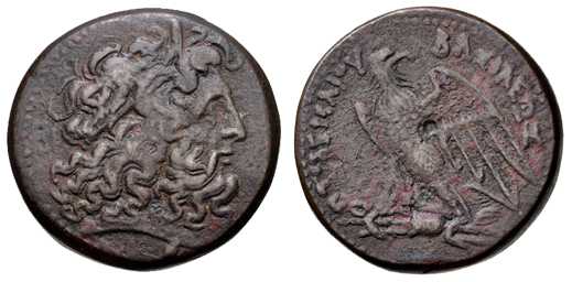 6617 Ptolemaeus IV Regnum Aegypti AE
