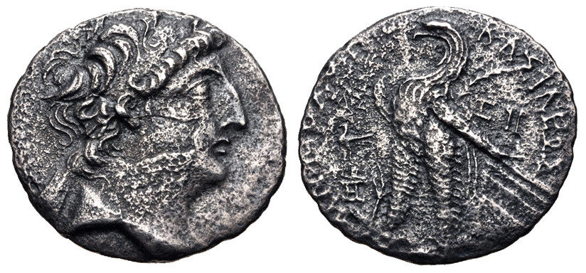 v5904 Antiochus VIII Regnum Seleucidae Syriae Tetradrachm AR