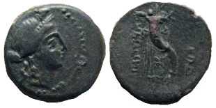 1620 Seleukid Demetrius I AE