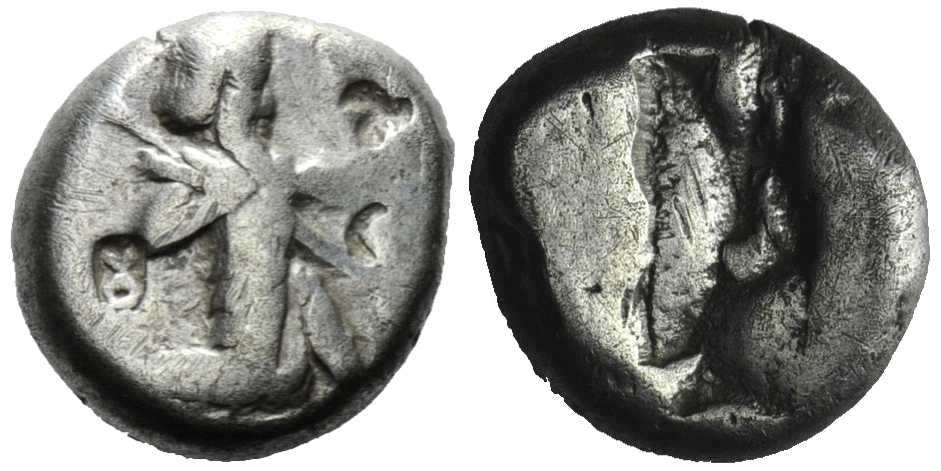 4940 Achaemenid Artaxerxes I - Darius III Siglos AR