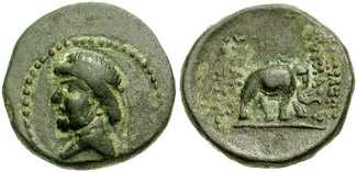 289 Parthia Phraates II AE