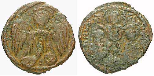 2219 Andronicus II Constantinopolis Assarion AE