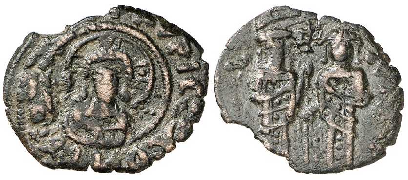 3588 Andronicus II Constantinopolis Assarion AE