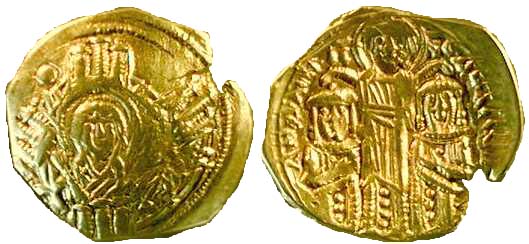 837 Andronicus III Constntinopolis Hyperpyron AV