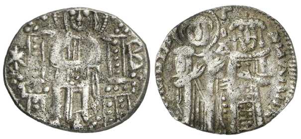 4973 Andronicus III Constntinopolis Basilikon AR