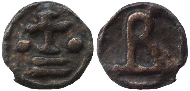 2491 Basilius I Cherson Imperium Byzantinum AE
