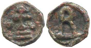 3316 Basilius I Imperium Byzantinum AE