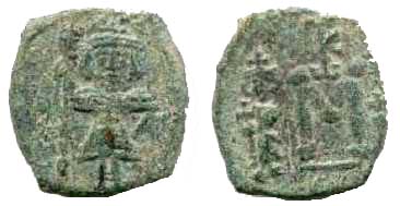 1109 Byzantium Constans II Follis AE