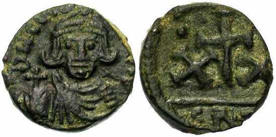 2969 Constans II Carthago 20 Nummi AE