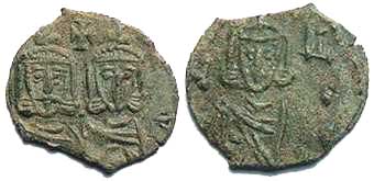 763 Constantinus V Syracusae Follis AE