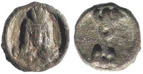 1185 Byzantium Romanus I Cherson AE