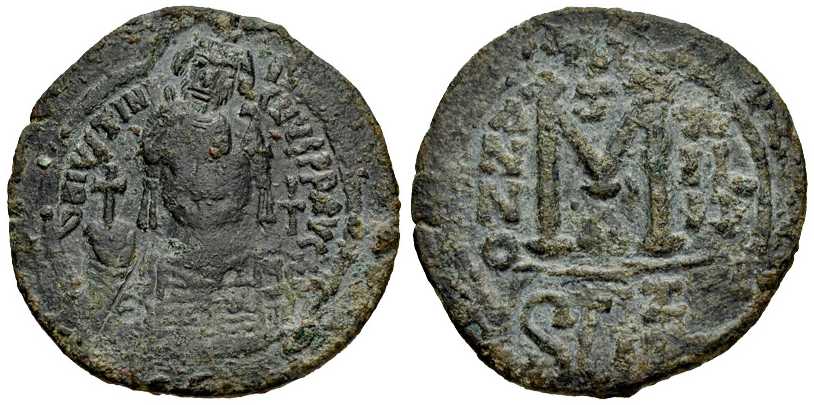 3472 Heraclius Sicilia Follis AE