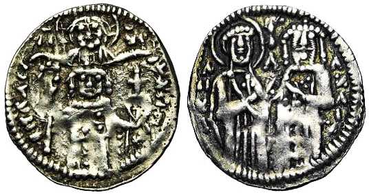 4339 Ioannes V Constntinopolis Basilikon AR