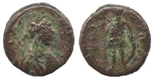 5005 Iustinus I Cehrson 5 Nummi AE
