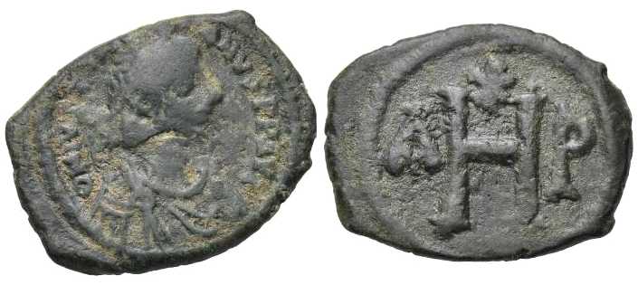 5435 Justinianus I Thessalonice Imperium Byzantinum 8 Nummi