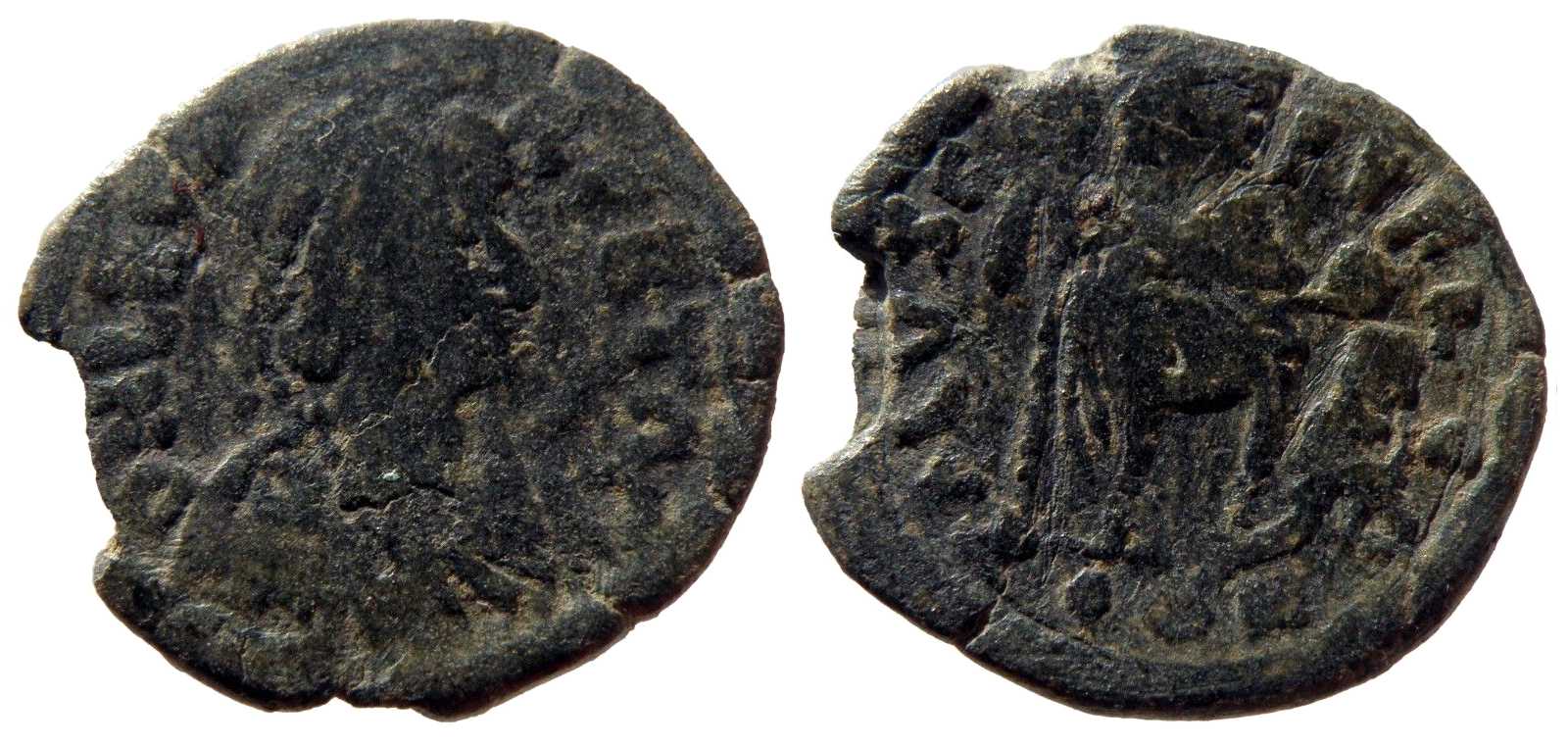 5732 Leon I Cherson Imperium Byzantinum AE