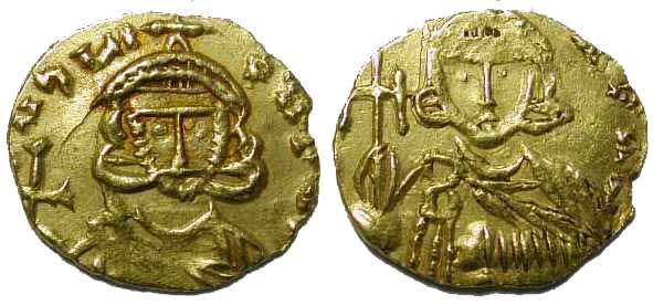 140 Byzantium Leo III Semissis AV