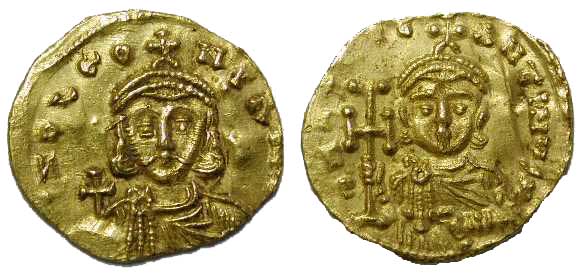 141 Byzantium Leo III Tremissis AV