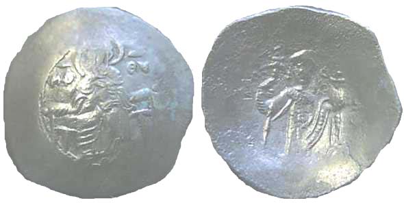 829 Manuel I Constantinopolis Aspron Trachy BL