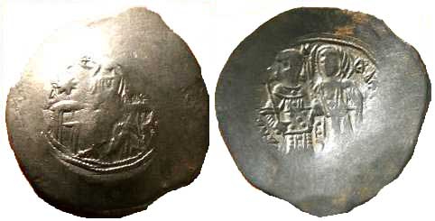 3764 Manuel I Constantinopolis Aspron Trachy BL