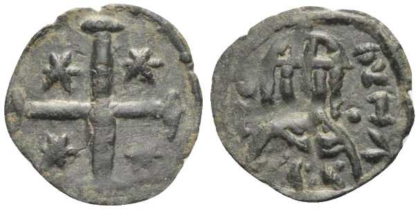 5592 Manuel IΙ Constantinopolis Imperium Byzantinum Follaro BL