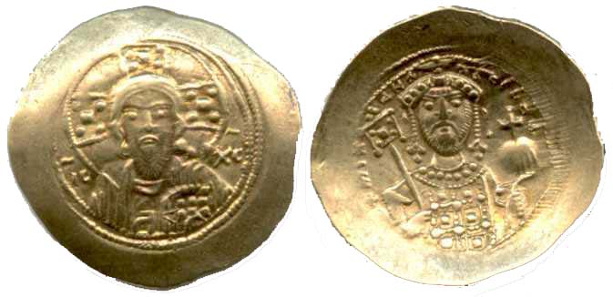 943 Michael VII Constantinopolis Histamenon Nomisma AV