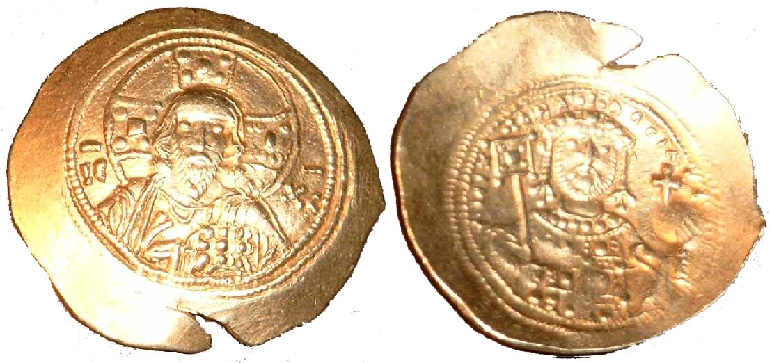 1213 Michael VII Constantinopolis Histamenon Nomisma AV