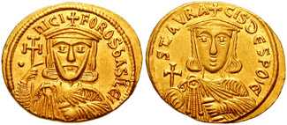 474 Byzantium Nicephorus I Solidus AV