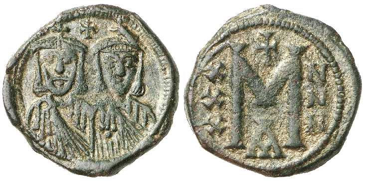 3793 Nicephorus I Constantinopolis Imperium Byzantinum Follis AE