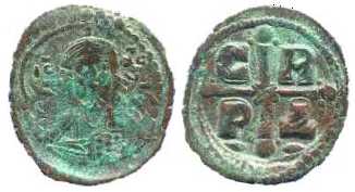 710 Romanus IV Constantinopolis Follis AE