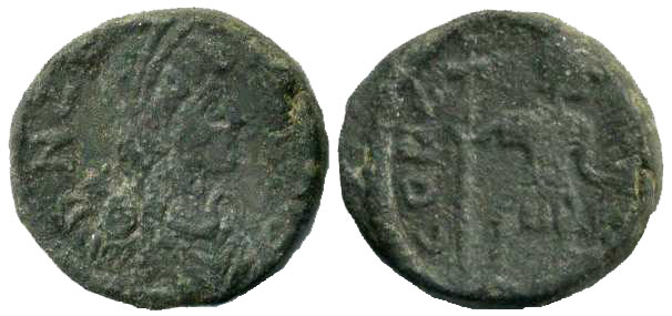 4097 Zeno Chersonesus Imperium Byzantinum AE