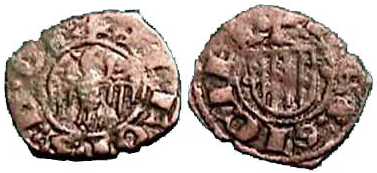 779 Aragon Naples & Sicily Alfonso I Denaro BL