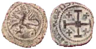 169 Iacobus II Regnum Chipri Sezin AE