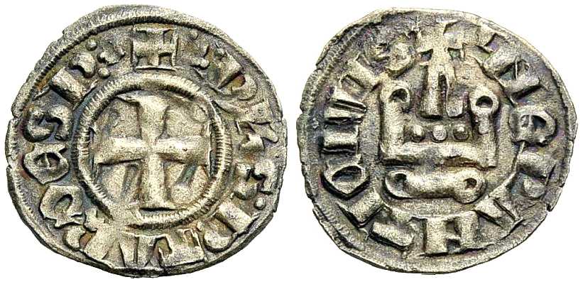 4276 Epirus Philip of Taranto Denier BL