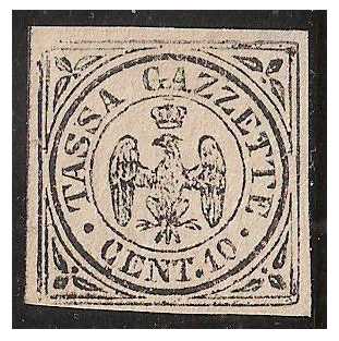 18.2.1859 Ducato di Modena Mi Zeitung 4