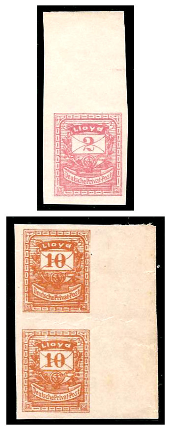 18.08.1886 Germany Private Mail Berlin Mi E 1/3 collection 012