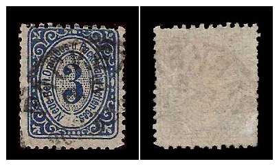 6./7.1886 Germany Private Mail Berlin Mi B 13/16 collection 12 fibrous paper