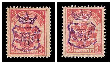 12.1887 Germany Private Mail Gießen Mi 10 collection 01