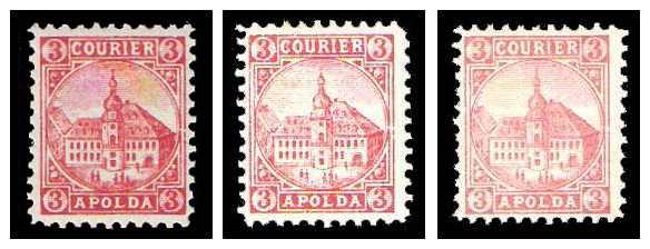 1.1894 Germany Private Mail Apolda Mi B 7 collection 01