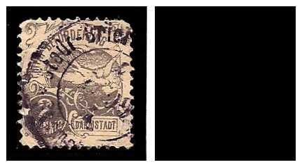 1897 Germany Private Mail Darmstadt Mi A 5/6 collection 01