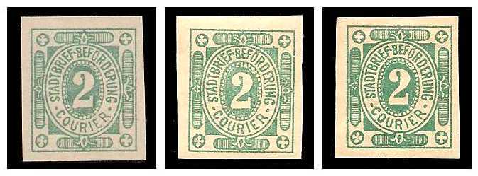 2.1897 Germany Private Mail Kiel Mi A 5/8 collection 02