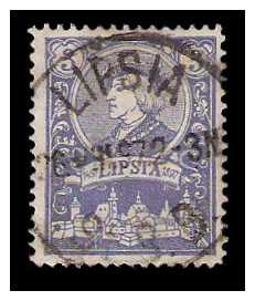 3.1897 Germany Private Mail Leipzig Mi F 19