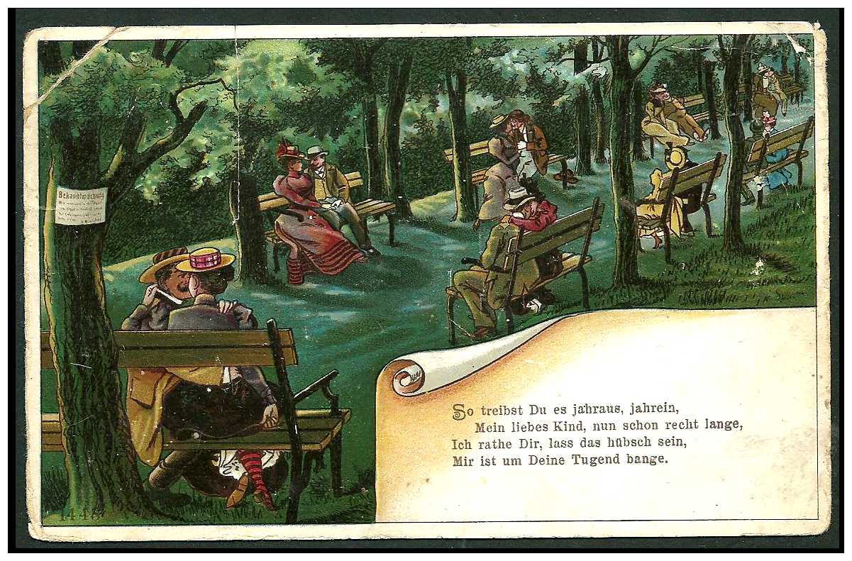 1898 Germany Private Mail München Mi A 5 collection 03 rev