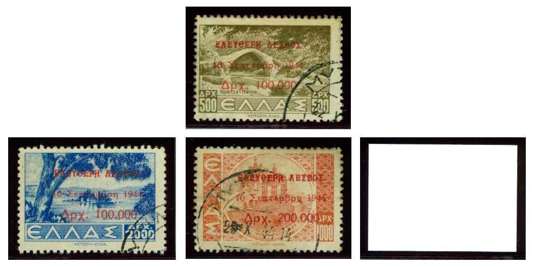 10.9.1944 Greece, Lesbos Kara R22-R25 o