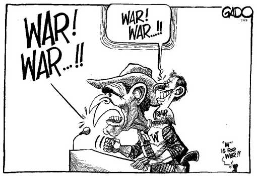 14.3.2003   Gado Godfrey Mwampembwa, Daily Nation, Nairobi