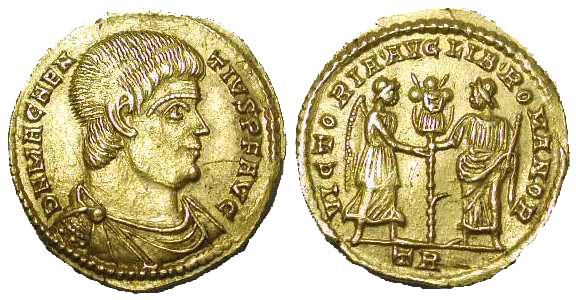 630 Augusta Treverorum (Trier) Gallia Magnentius