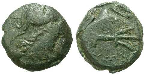 2800 Leukon II Rex Bosporus Cimmerius AE