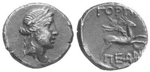 2363 Gorgippia Bosporus Cimmerius Drachm AR