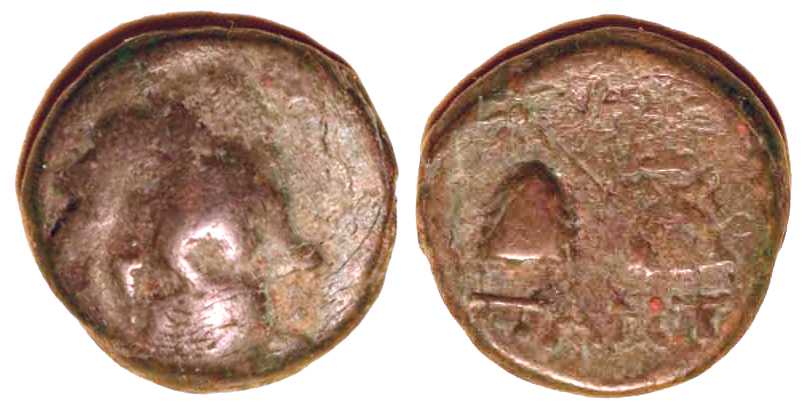 52 Panticapaeum AE