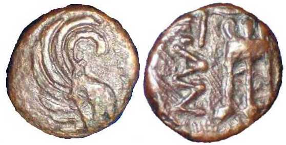 1045 Panticapaeum Bosporus Cimmerius AE